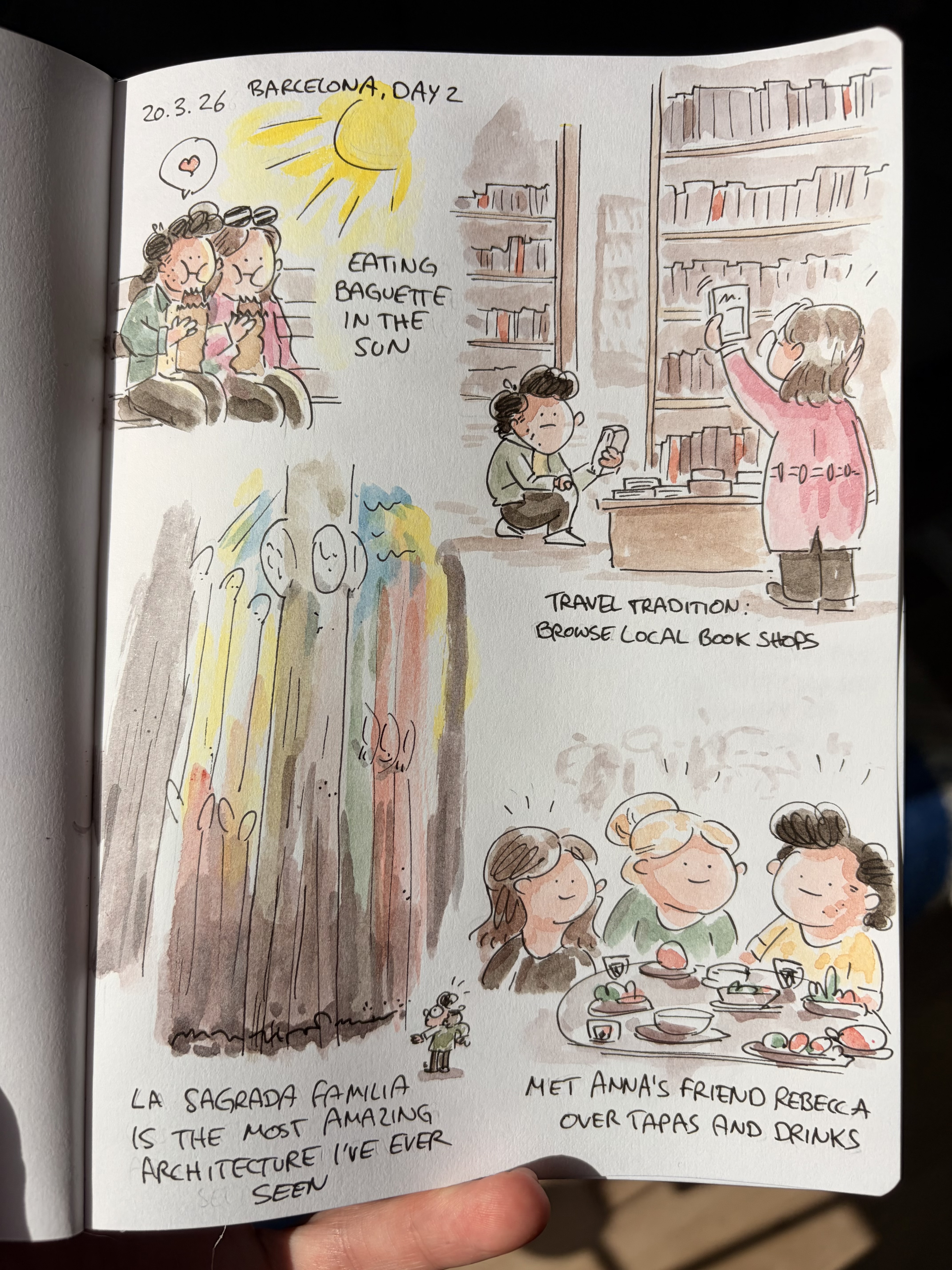 Not even the very expensive tickets could lessen my amazement about Sagrada Família.

(image: file://6worxkctsrjrxyns)
(image: file://ju66blyd8drihayf)
(image: file://hfi94l5lcdvrjnxx)