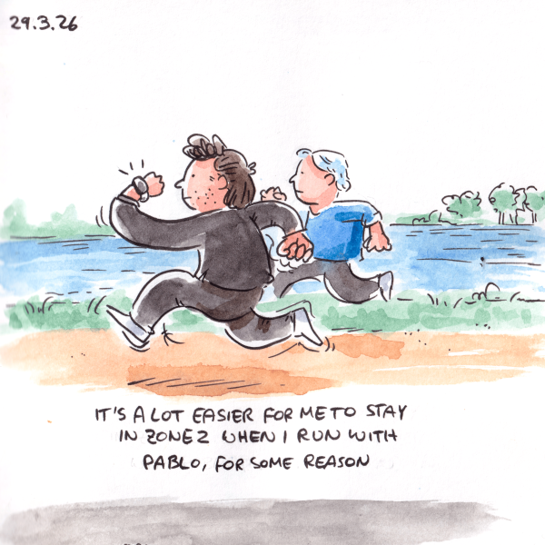 Running became fun again once I stopped winging it and went back to following a plan.

I actually had to go back to the popcorn person and switch mine, because they accidentally gave me salty popcorn too.