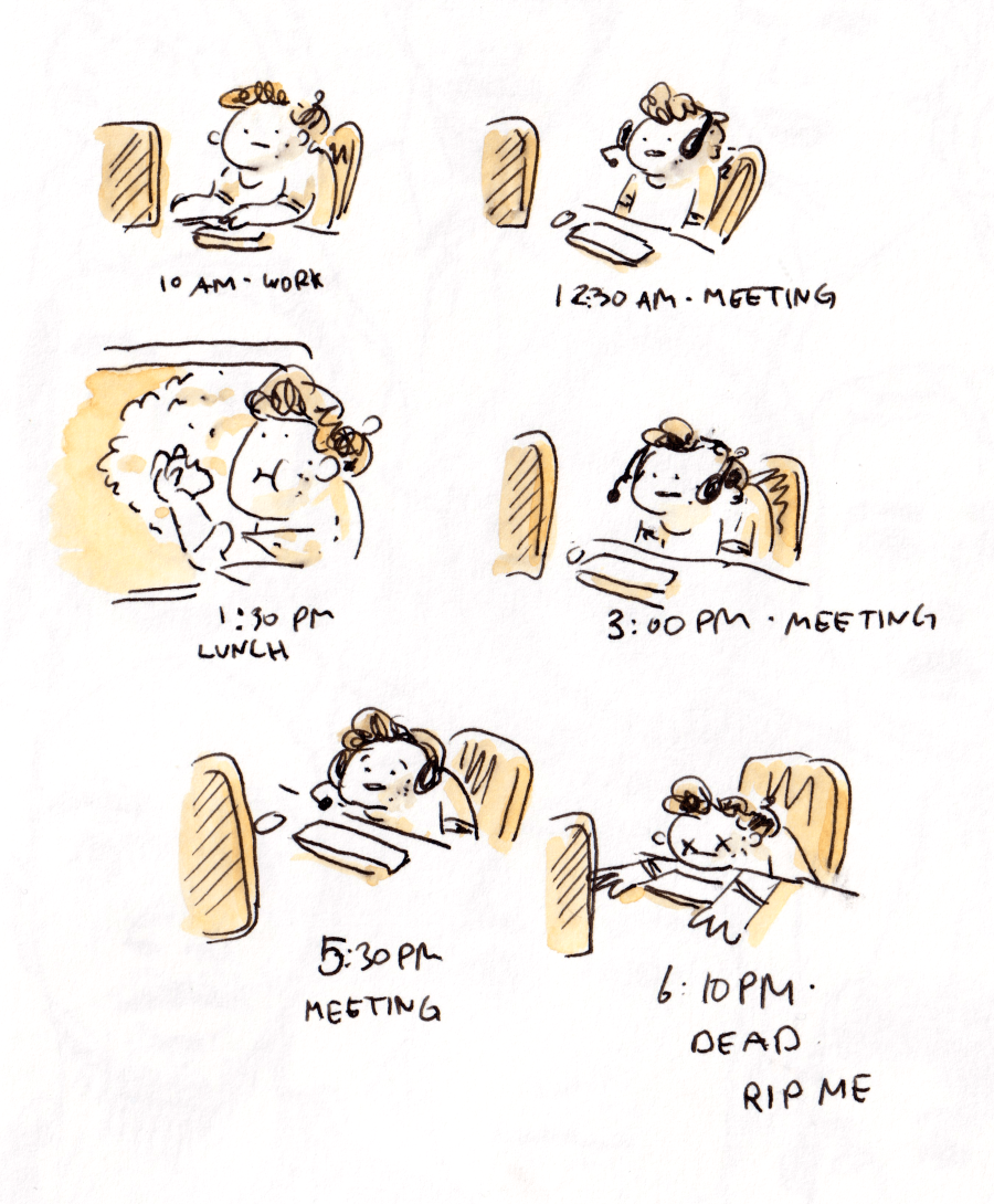 I’m not made for interacting with humans for more than a couple of hours at a time.