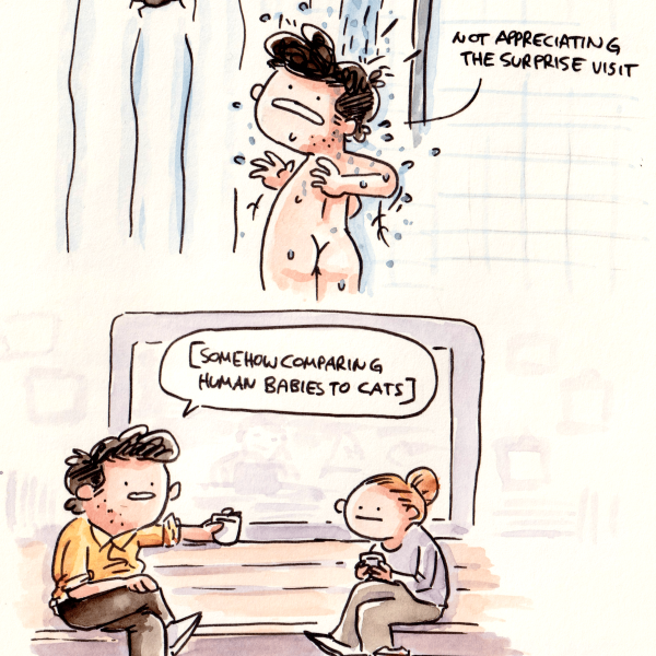 The spider crossed my “this is fine” boundary and was promptly evicted.