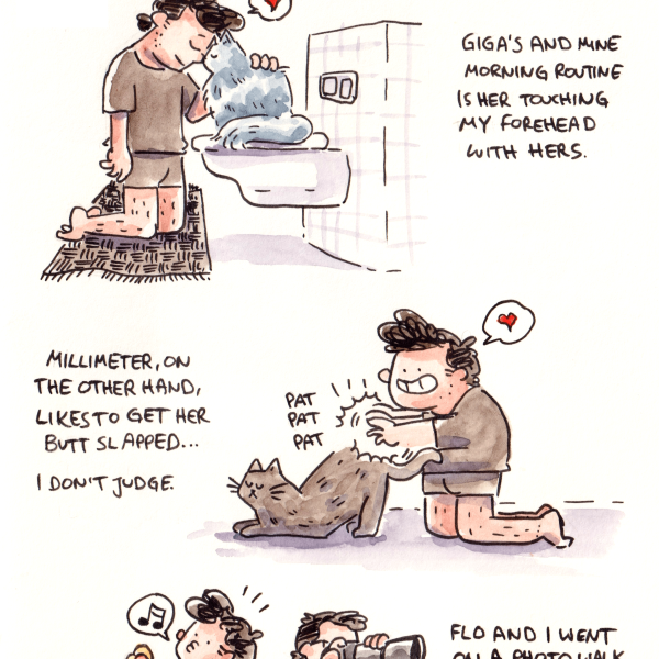 A proper birthday butt slapping.