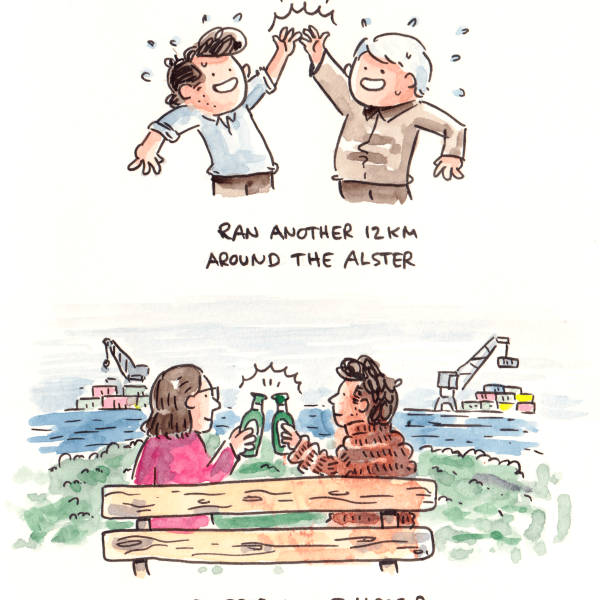 That weird red splotch is from me not noticing my nosebleed quickly enough.