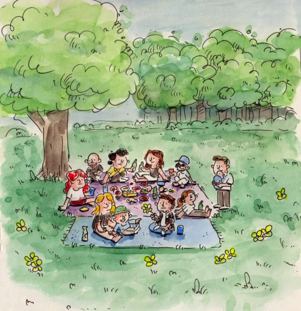 We spent the first of May in the park, having a great old time. It couldn’t have been a better start to the month.
