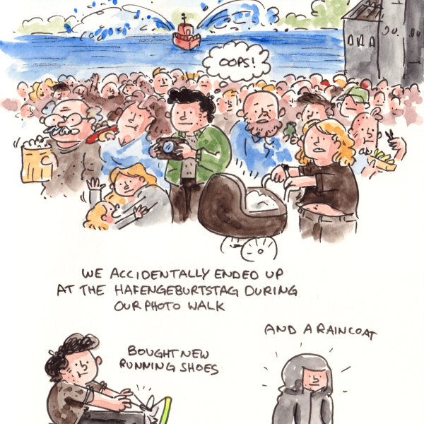 The harbor’s birthday is a huge party, and people from all over Germany visit Hamburg to behave badly. It’s usually something people from Hamburg try to stay away from.