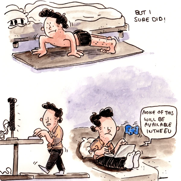 Please don’t judge my apparently abysmal push-up form.