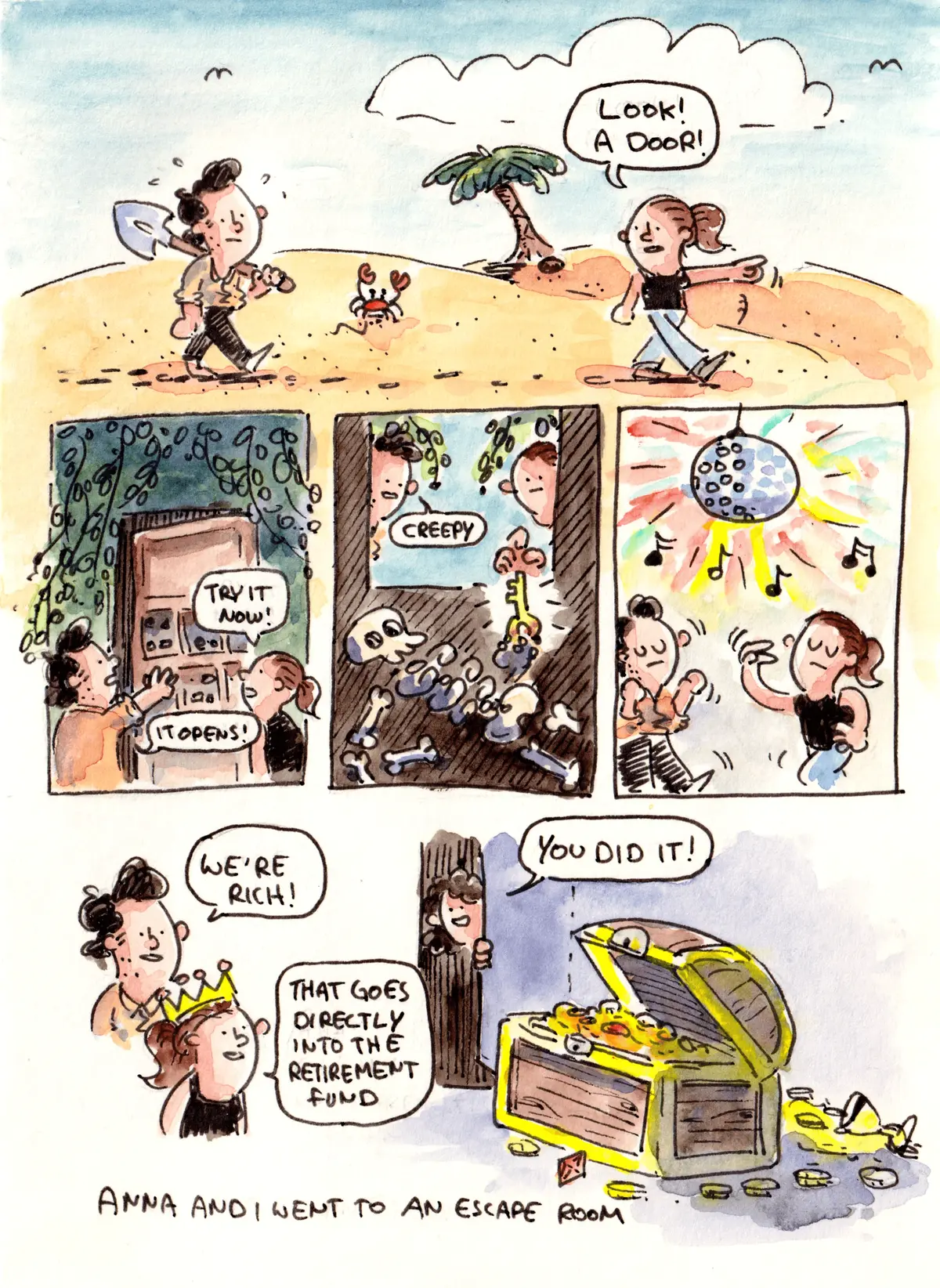 This might be my absolute favorite comic from this year of daily comics so far.