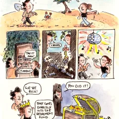 This might be my absolute favorite comic from this year of daily comics so far.