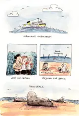 Baltrum is one of those strange little places you find on Germany’s islands, where nothing much ever happens except for the twice-daily ferry that brings in and carries away the …