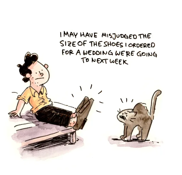 Millimeter didn’t actually react like that. That was just my attempt to make the cartoon a bit less boring.
