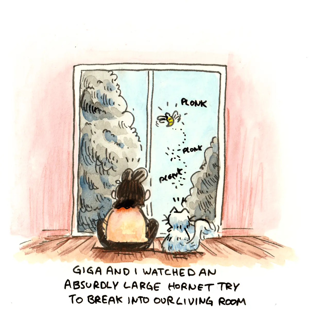 I think it’s important to show an interest in your children’s hobbies. Gigabyte has recently developed a fascination with large insects, and I cherish the quality time we spend together watching them.