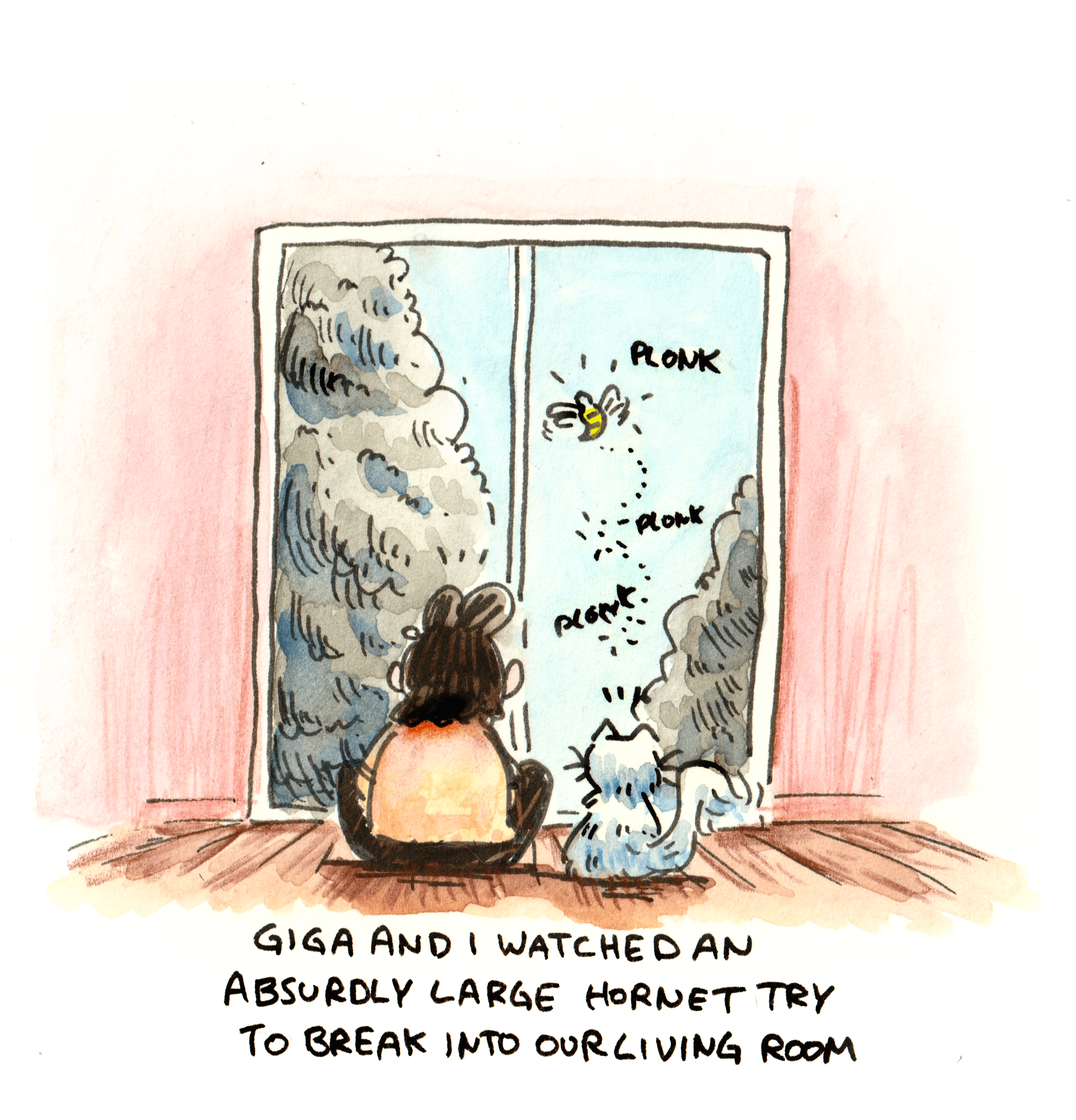 I think it’s important to show an interest in your children’s hobbies. Gigabyte has recently developed a fascination with large insects, and I cherish the quality time we spend together watching them.