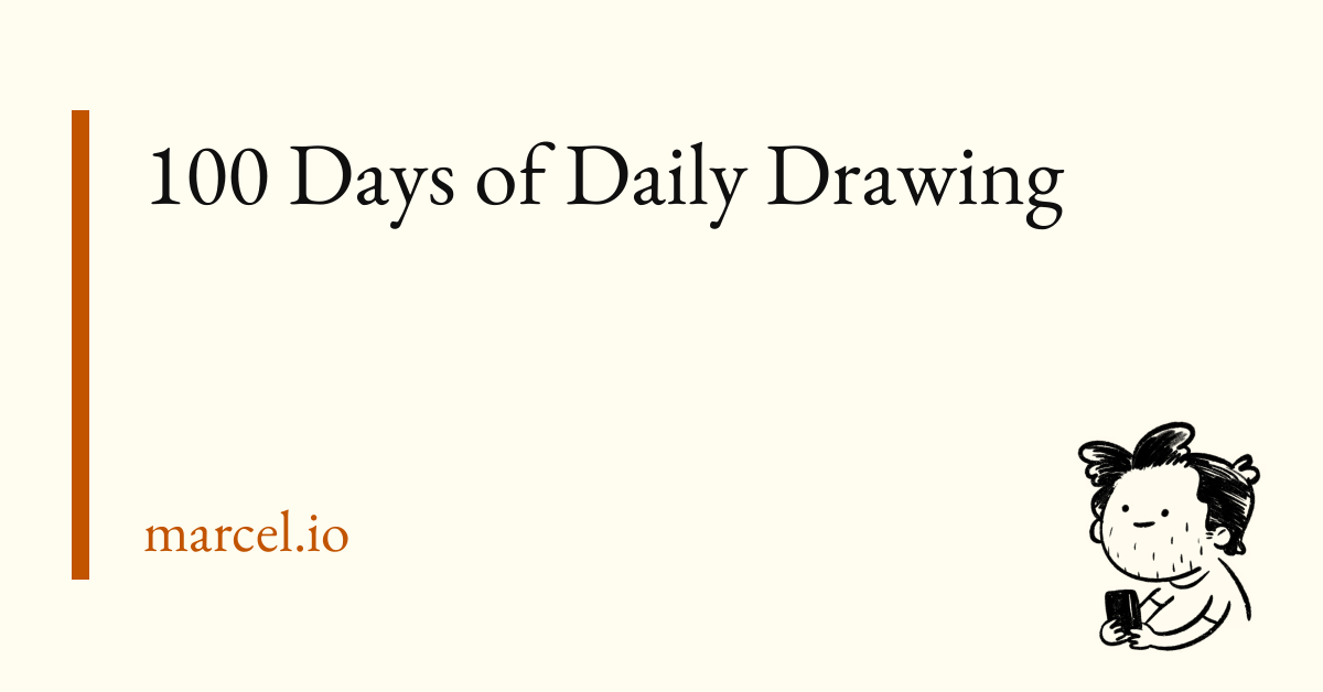 100 Days of Daily Drawing
